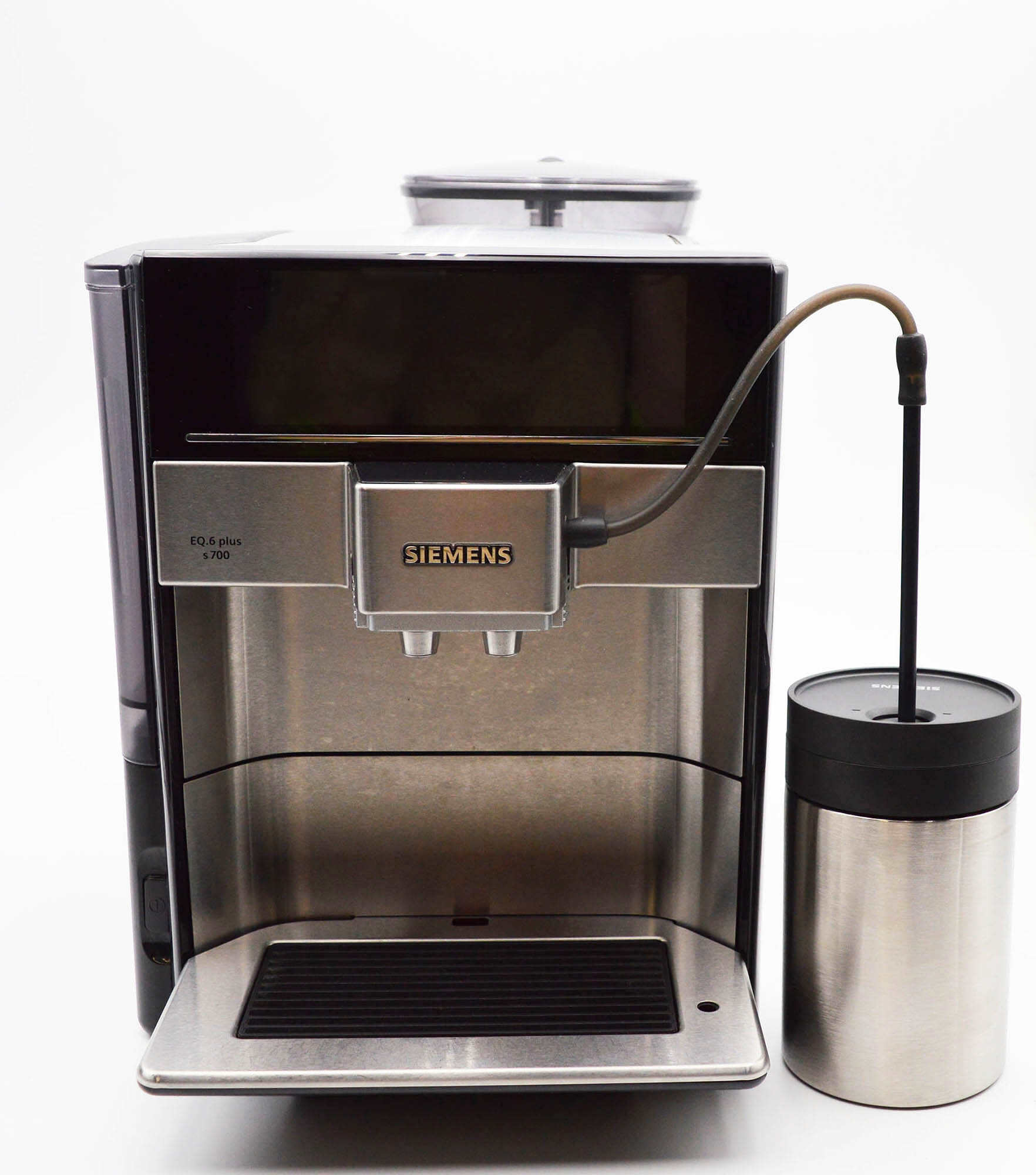 SIEMENS Kaffeevollautomat EQ6 plus s700 TE657M03DE für viele Kaffeespezialitäte