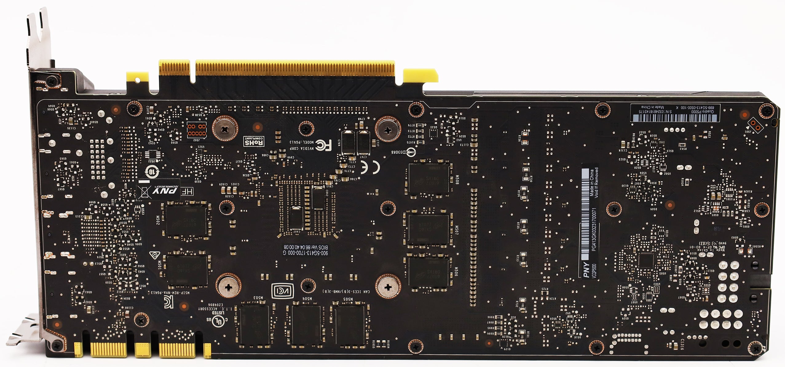 PNY NVidia Quadro P5000 Grafikkarte 16GB GDDR5X 1607MHz