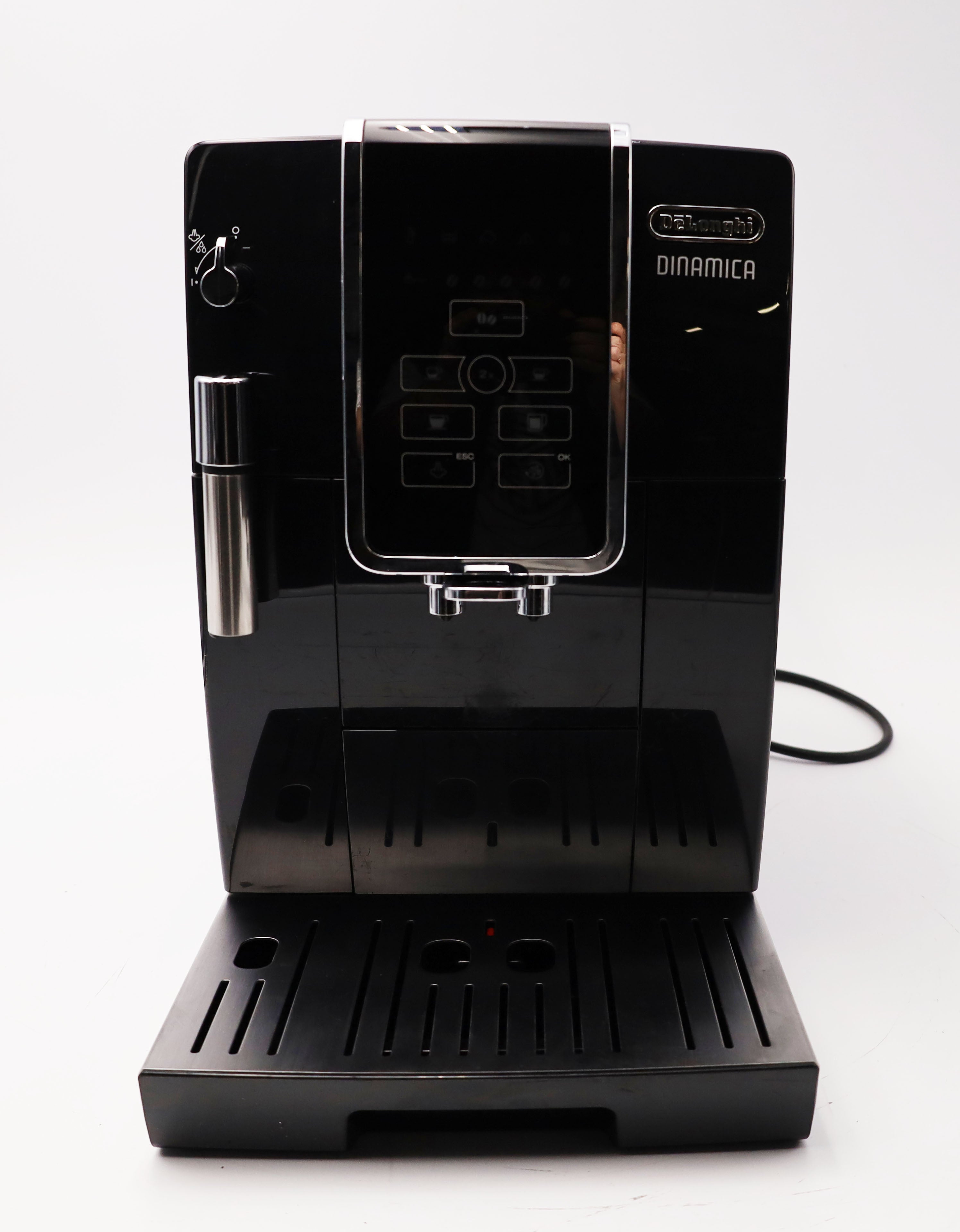 De'Longhi Dinamica ECAM 350.15.B Kaffeevollautomat mit Milchaufschäumdüse