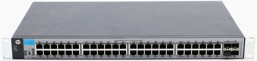 HP OfficeConnect 1810-48G Rackmount Gigabit Smart Switch, 48x RJ-45, 4x SFP