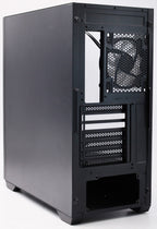 BoostBoxx Hero Airflow schwarz aRGB Beleuchtung mit Steuerung Glas Seitenteil