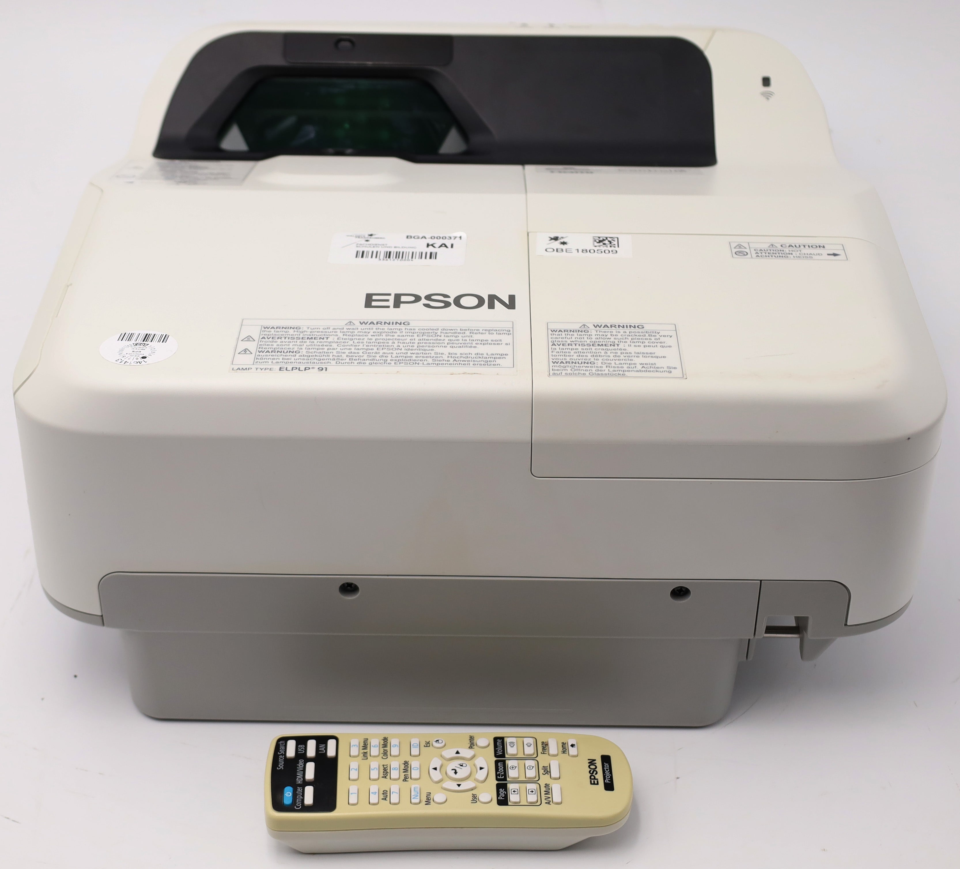 Epson EB-685W 3LCD WXGA 16:10 Ultrakurzdistanzprojektor OHNE Wandhalter