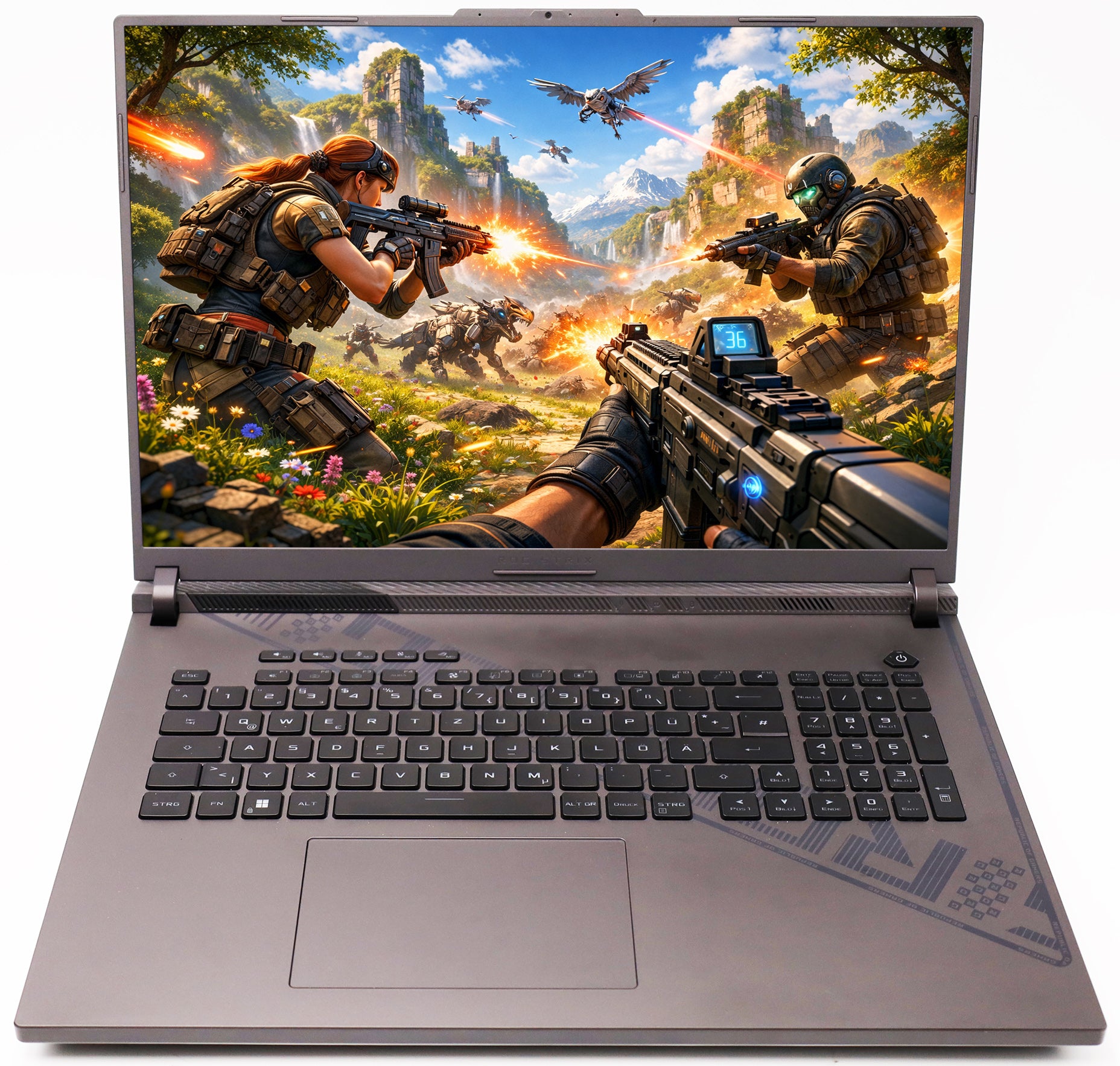 ASUS ROG Strix G18 Eclipse Gray 2023 Core i7-13650HX 16GB RAM RTX 4060 1TB SSD