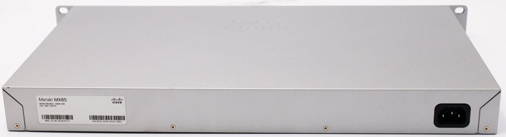 Cisco Meraki MX85-HW Firewall SD-WAN 1Gbps VPN Cloud Managed 10x LAN