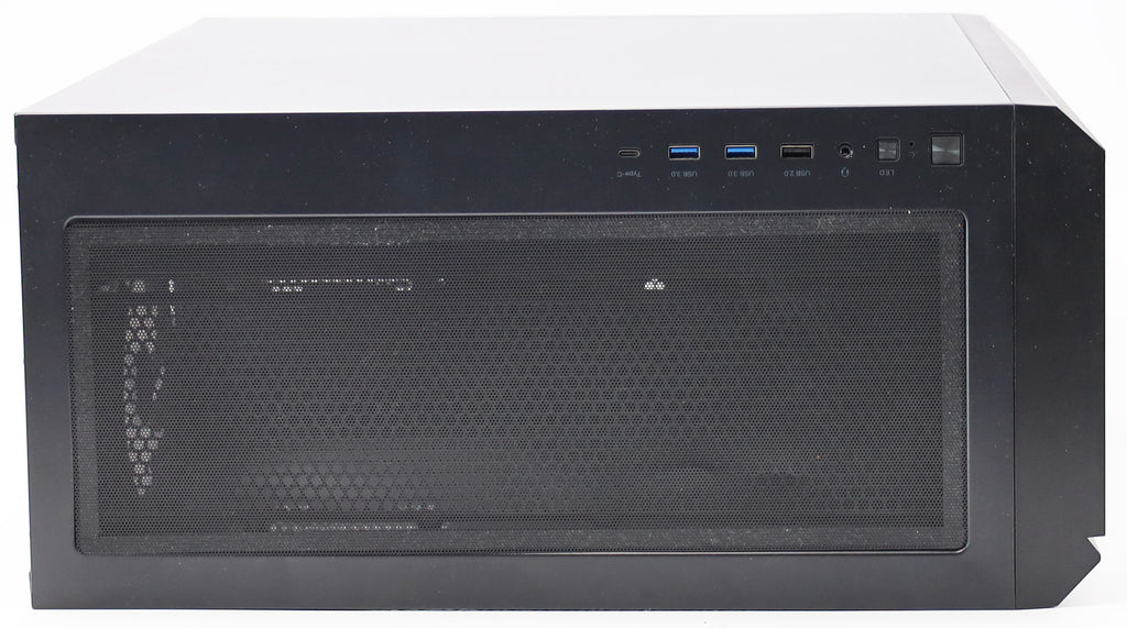 BoostBoxx Hero Airflow schwarz aRGB Beleuchtung mit Steuerung Glas Seitenteil