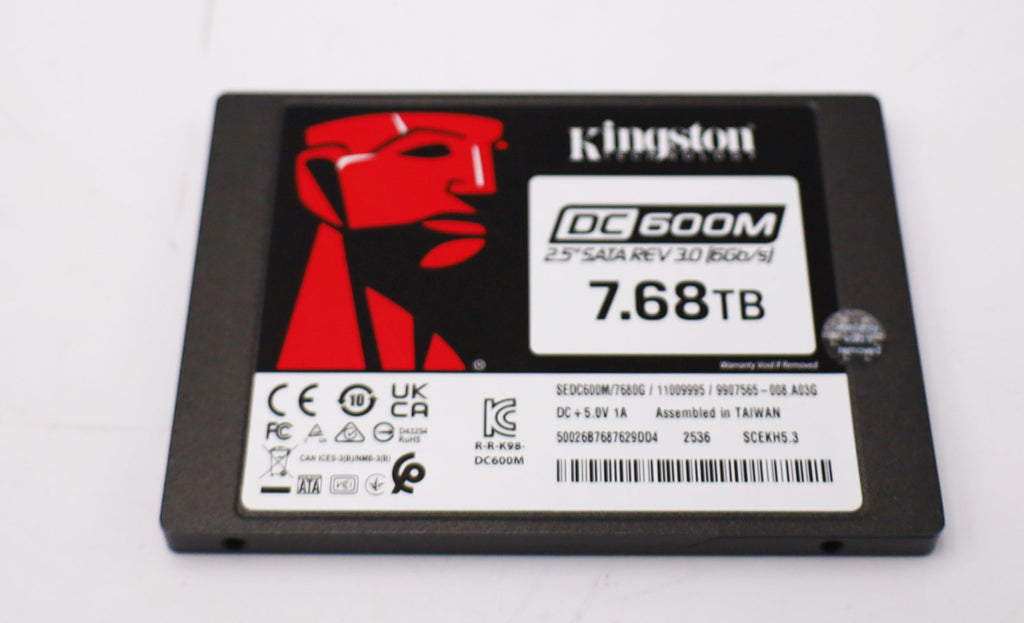 Kingston DC600M 7,68TB SSD SATA 2,5" Enterprise Server SSD SEDC600M/7680G