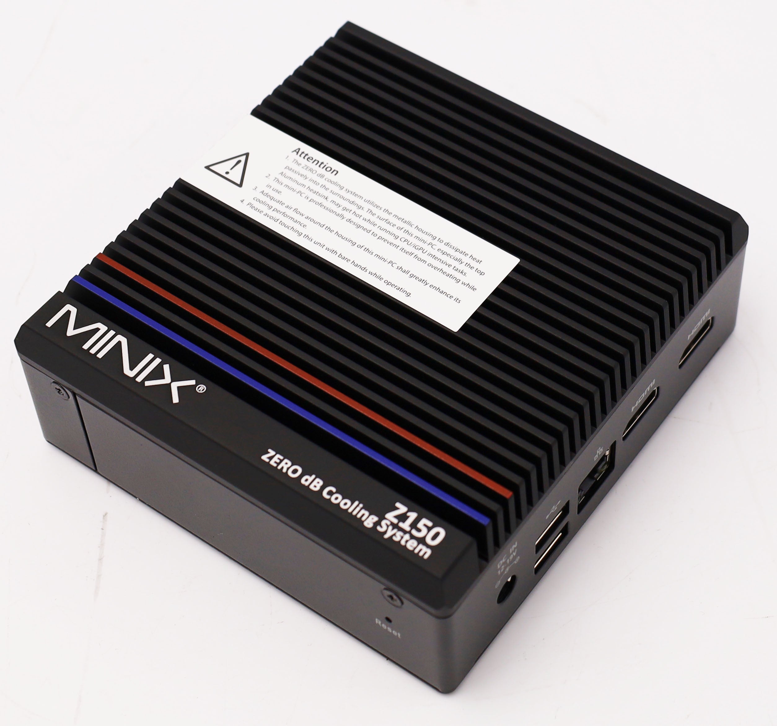 MINIX Z150-0dB Mini-PC mit Intel N150 3.60 GHz Prozessor 16GB RAM 512GB SSD