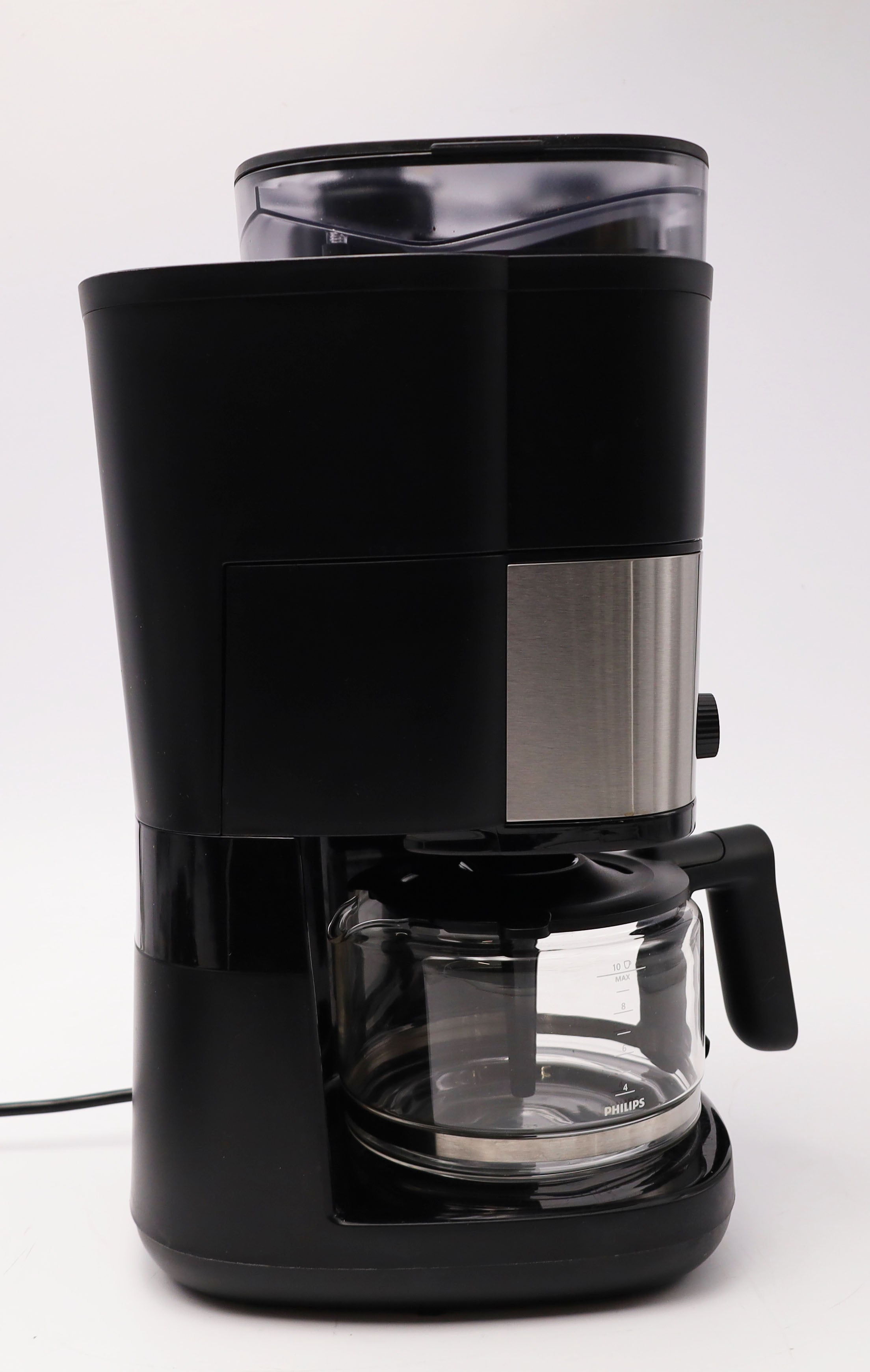 Philips All-in-1 Filterkaffeemaschine - integriertes Kegelmahlwerk HD7900/50