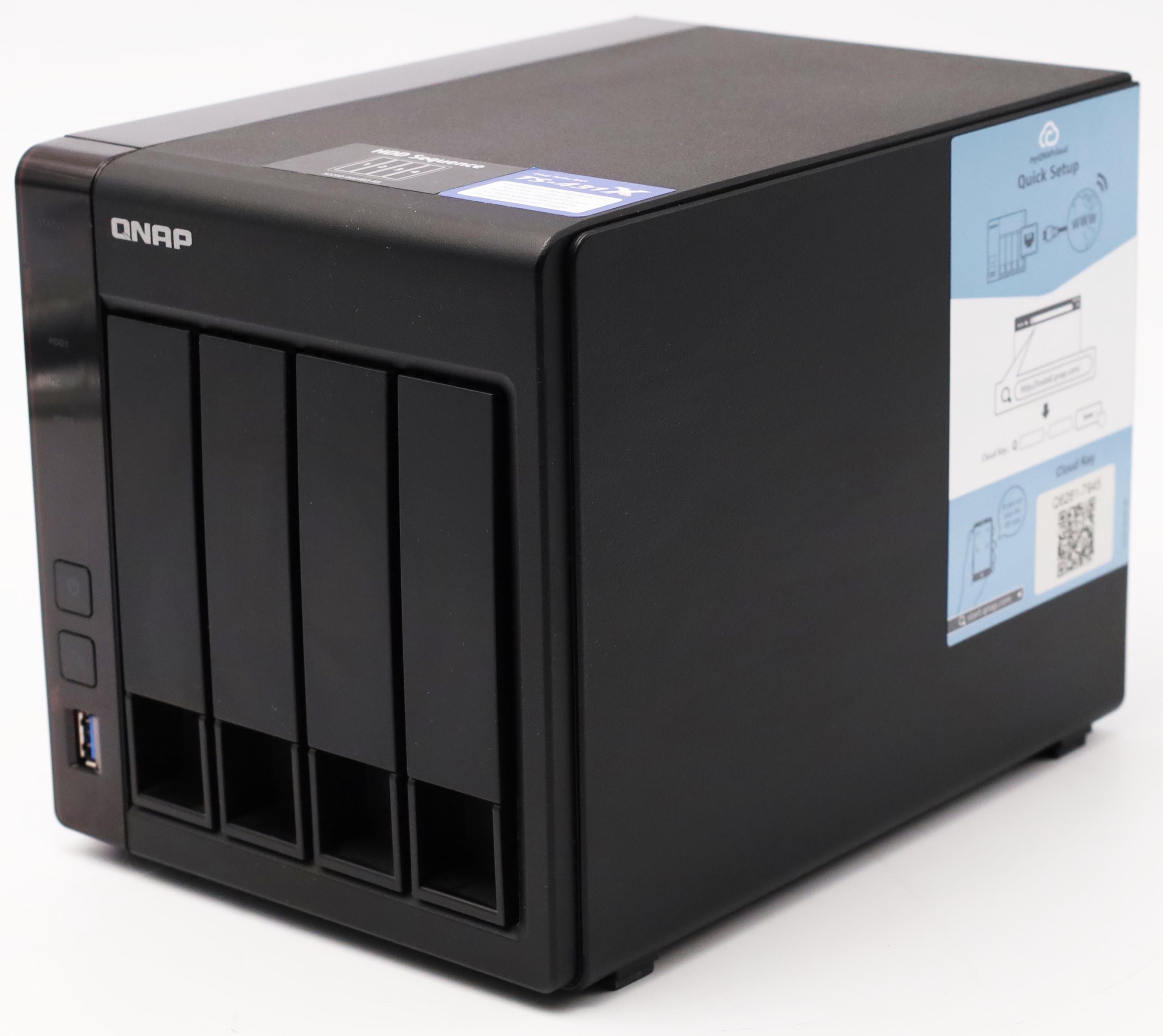 QNAP TS-431X-8G 4 Bay Desktop NAS Gehäuse mit 8GB RAM