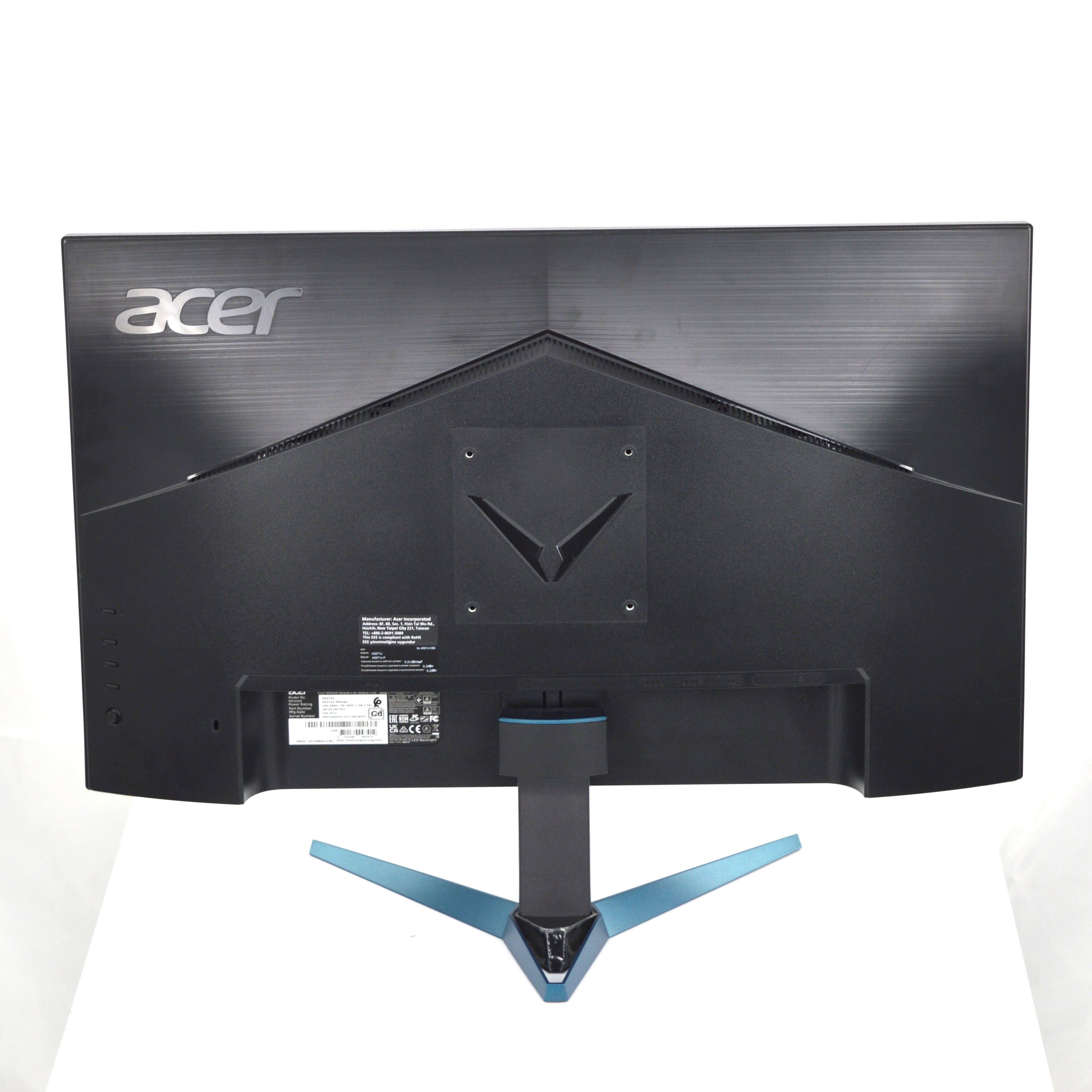 Acer Nitro VG1 VG271UPbmiipx 27" Monitor Wide Quad HD Flach Schwarz