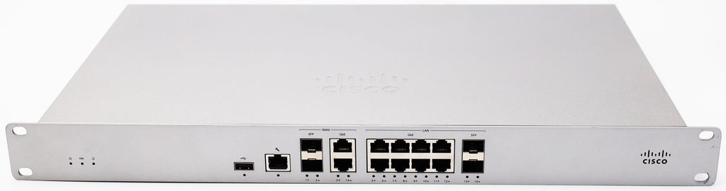 Cisco Meraki MX85-HW Firewall SD-WAN 1Gbps VPN Cloud Managed 10x LAN