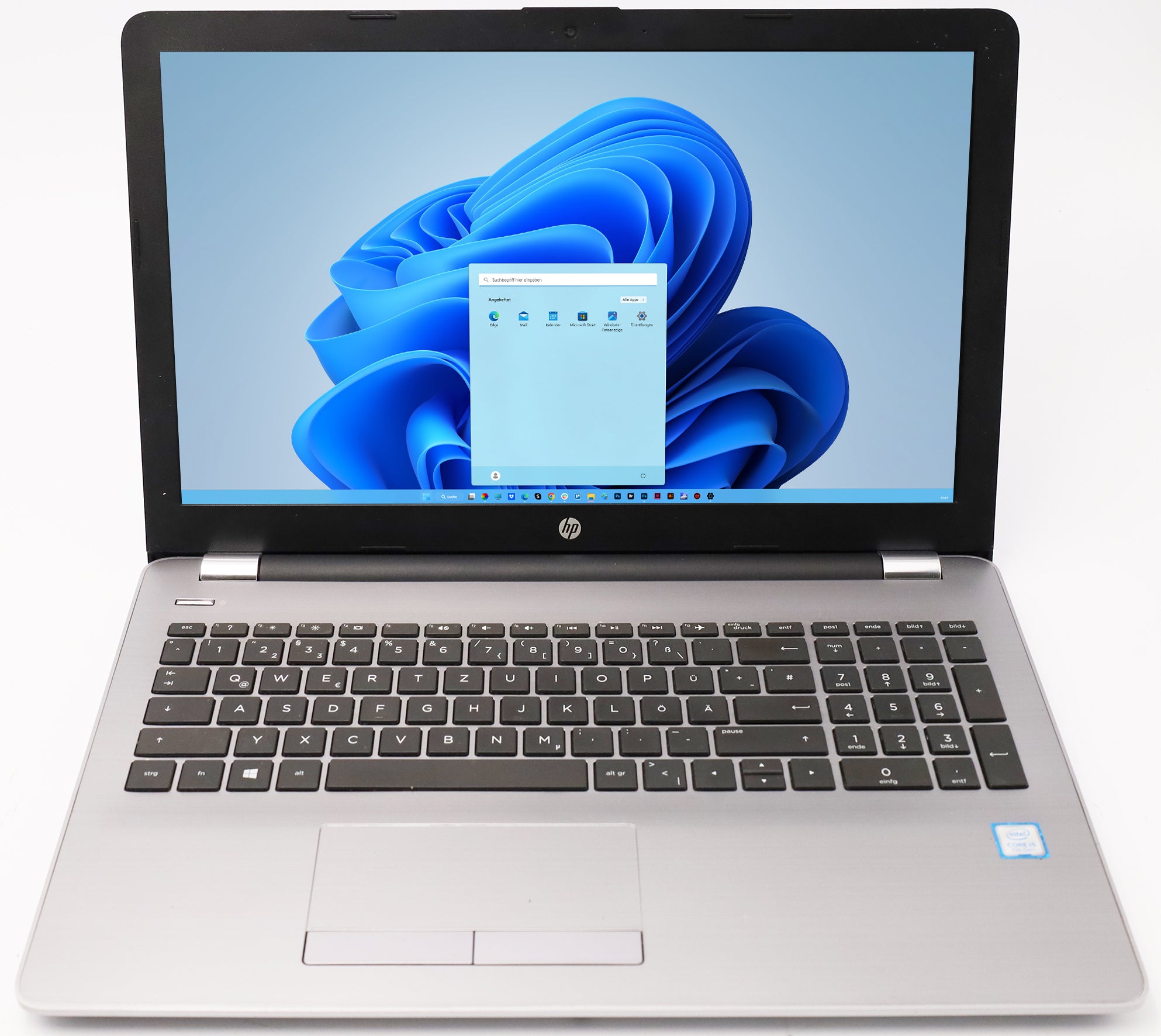 HP 250 G6 15,6 Zoll Notebook Intel Core i5-7200 CPU 8GB RAM 256GB SSD