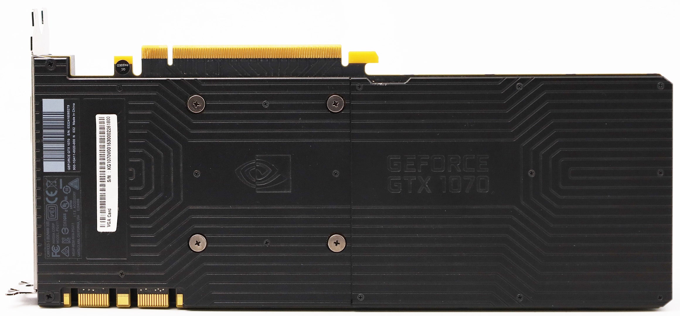 NVIDIA GeForce GTX 1070 8GB Grafikkarte