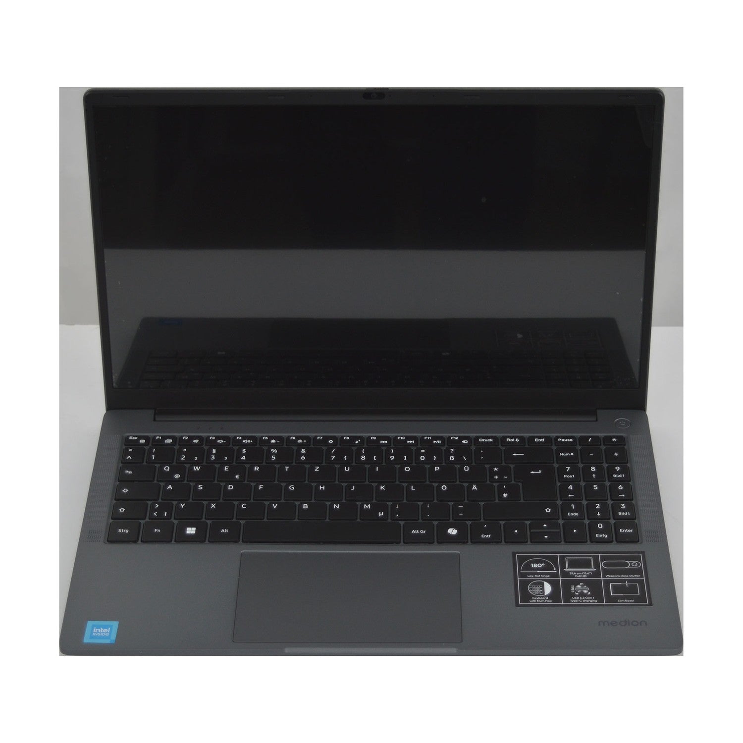 MEDION E15223 15,6 Zoll FHD Laptop Intel N100 4GB 128GB SSD Win11