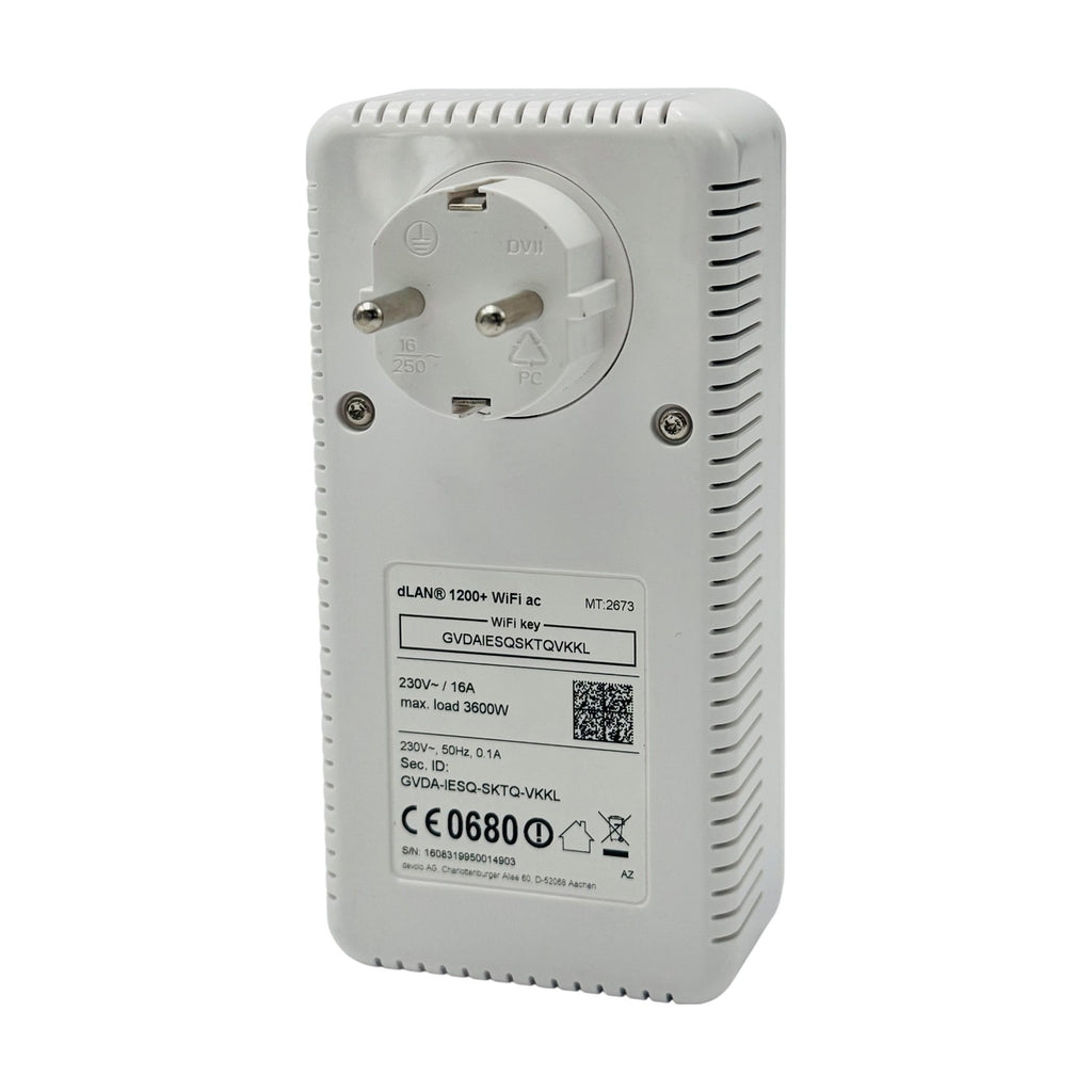 Devolo 9389 Powerline dLAN 1200 mit WiFi AC Single