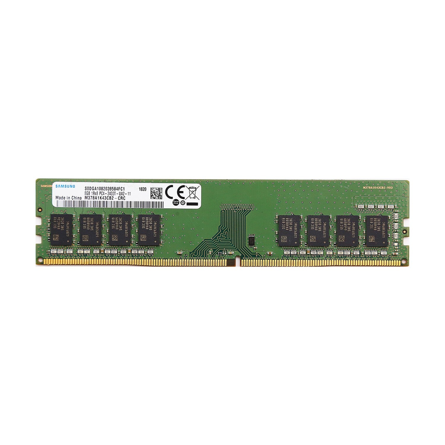 Samsung DDR4 8GB Arbeitsspeicher M378A1K43CB2-CRC DIMM 288-Pin 2400MHz