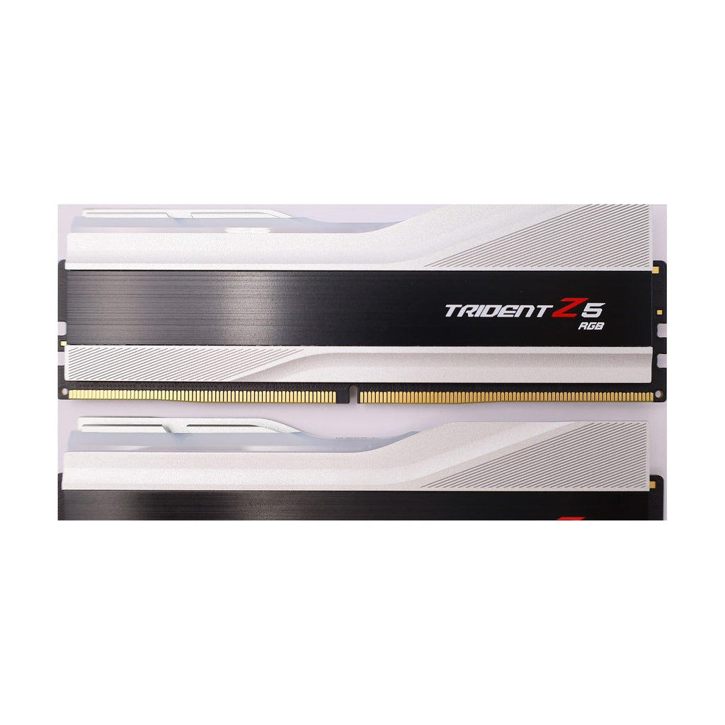 G.Skill Trident Z5 2x16GB RAM RGB silber UDIMM 32GB Kit DDR5-6400 CL32-39-39-102