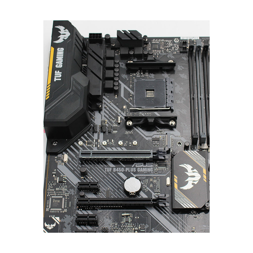 ASUS TUF B450-PLUS Gaming Mainboard AMD B450 AM4 ATX DDR4 M.2 HDMI