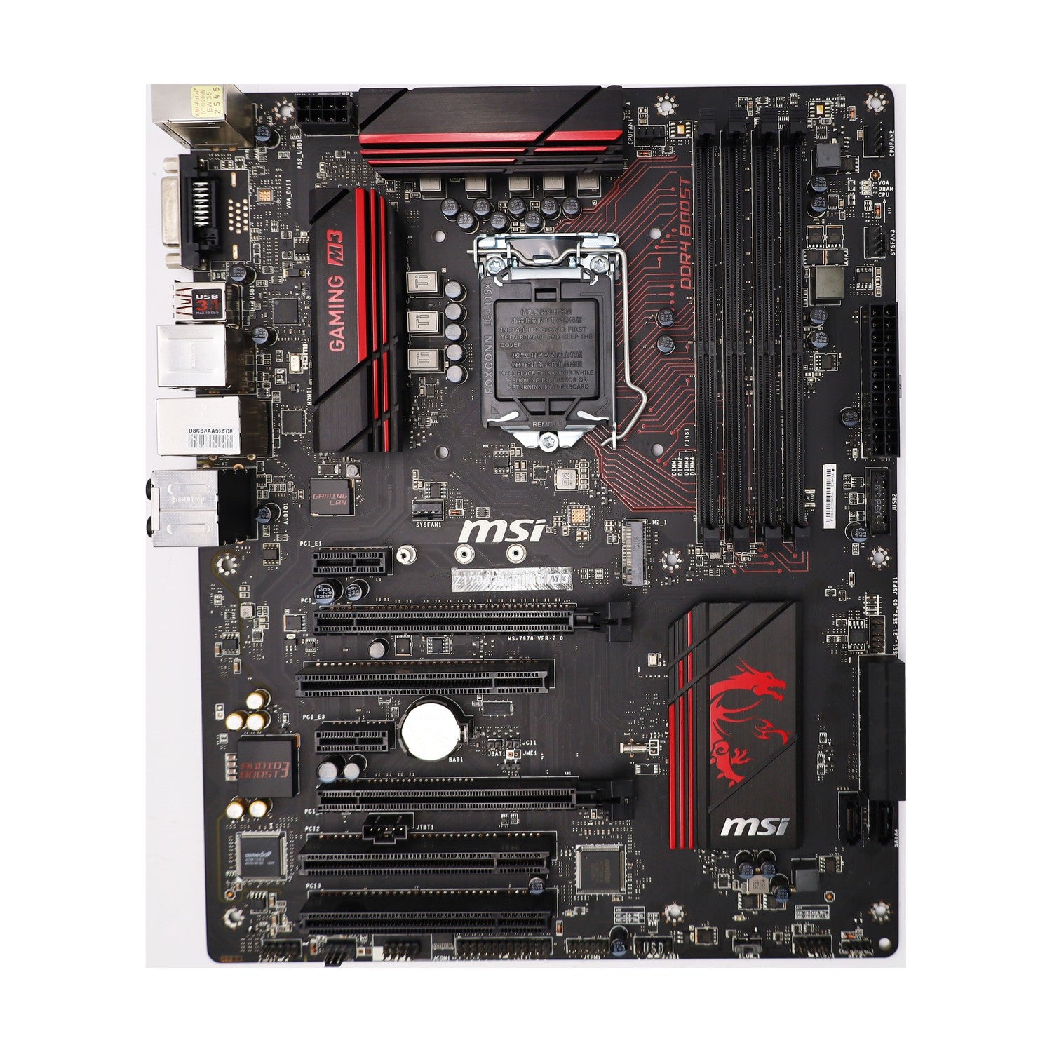 MSI Z170A Gaming M3 Mainboard Intel 1151 ATX DDR4