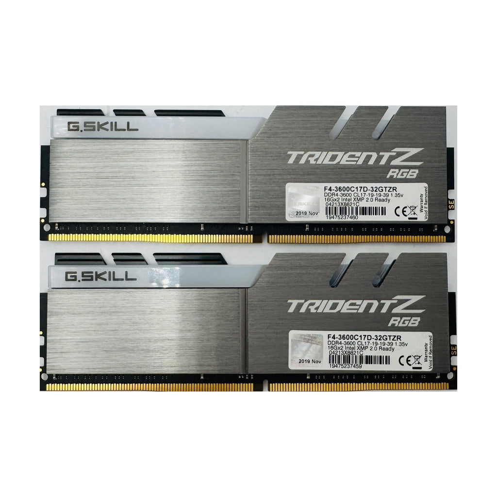 G.Skill Trident Z RGB UDIMM 32GB RAM Kit DDR4-3600 CL17-19-19-39 Arbeitsspeicher