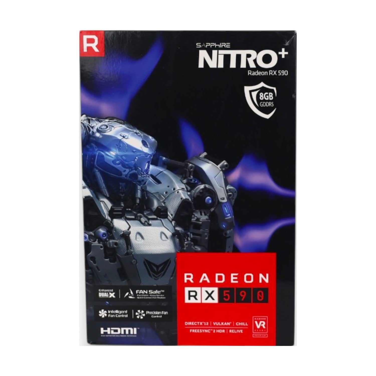 Sapphire Nitro+ Radeon RX 590 Special Edition 8GB GDDR5 Grafikkarte RGB