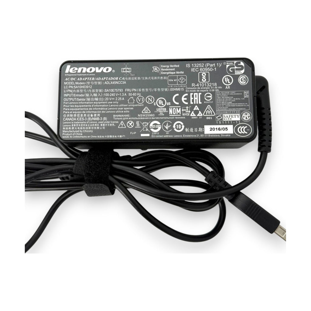 Lenovo AC Adapter 45W Notebook Netzteil