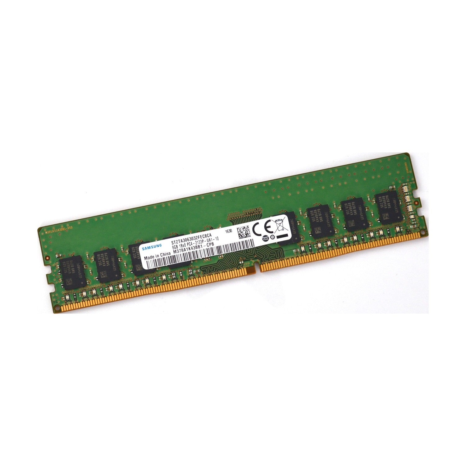 Samsung UDIMM 8GB, DDR4-2133, CL15-15-15, 1RX8, M378A1K43BB1-CPB