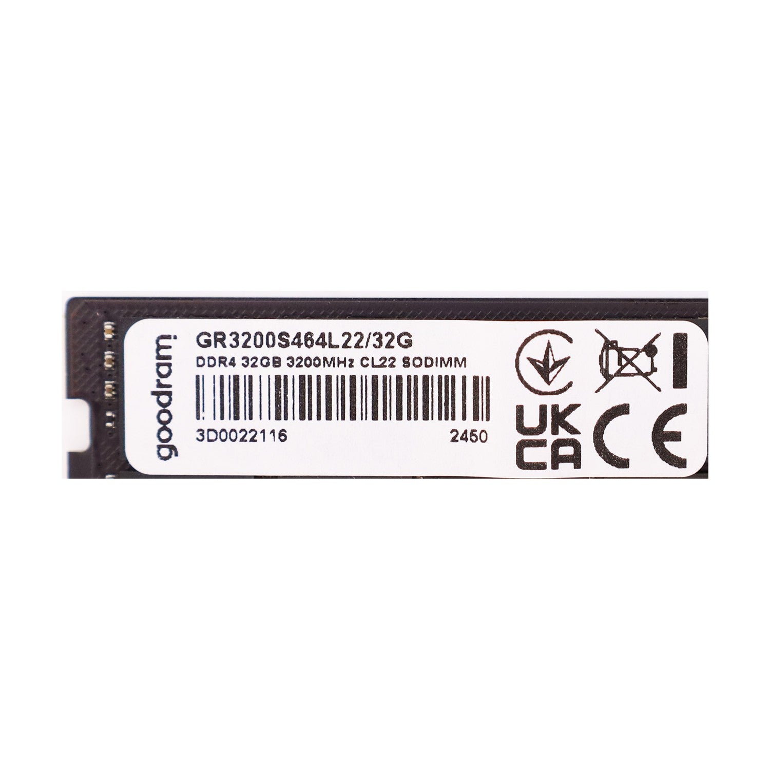 Goodram DDR4 SODIMM RAM 32GB 3200MHz CL22 SODIMM Arbeitsspeicher