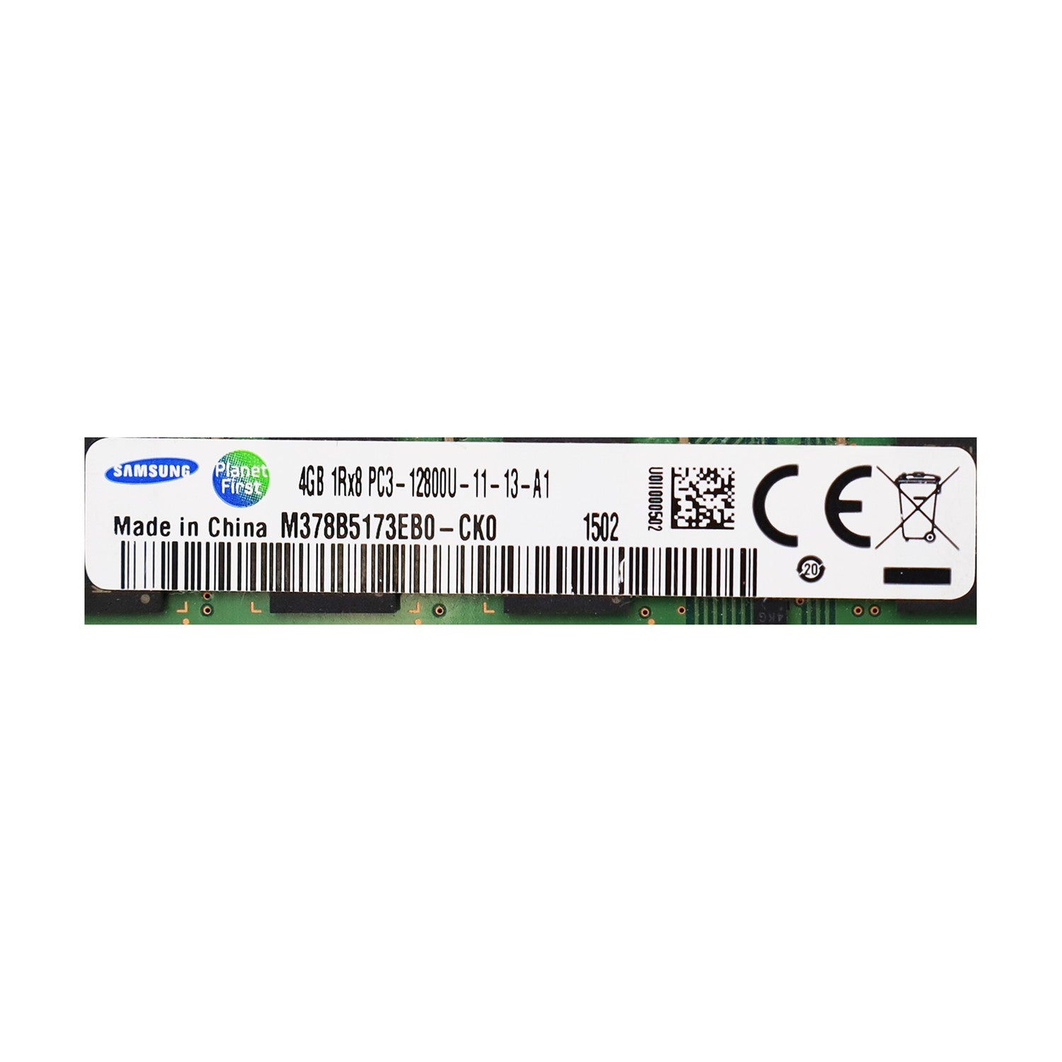 Samsung UDIMM 4GB RAM DDR3-1600 CL11-11-11 1RX8 Arbeitsspeicher