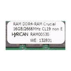 Crucial RAM CT16G4DFD8266 16GB DDR4 2666MHz CL19 Desktop Arbeitsspeicher