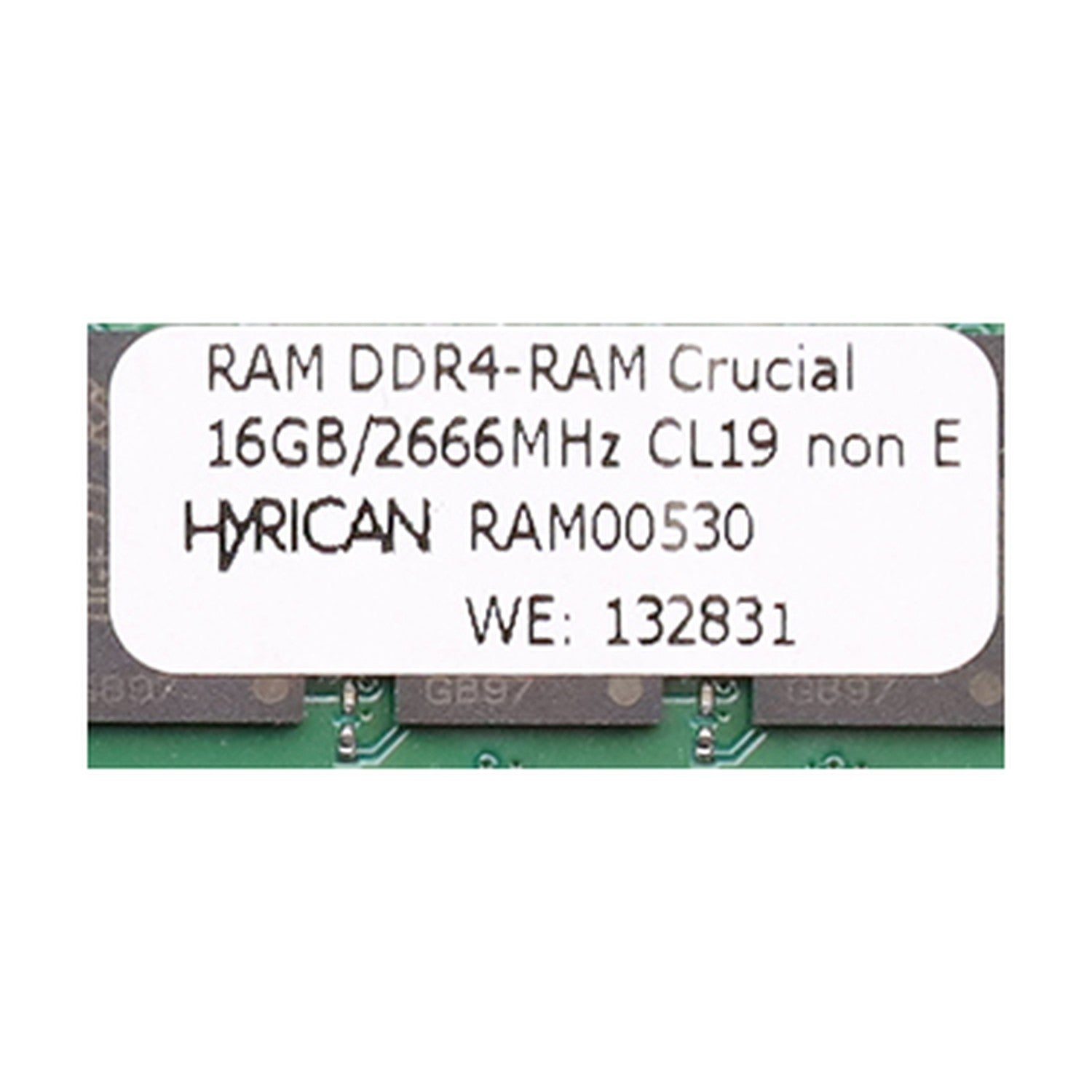 Crucial RAM CT16G4DFD8266 16GB DDR4 2666MHz CL19 Desktop Arbeitsspeicher