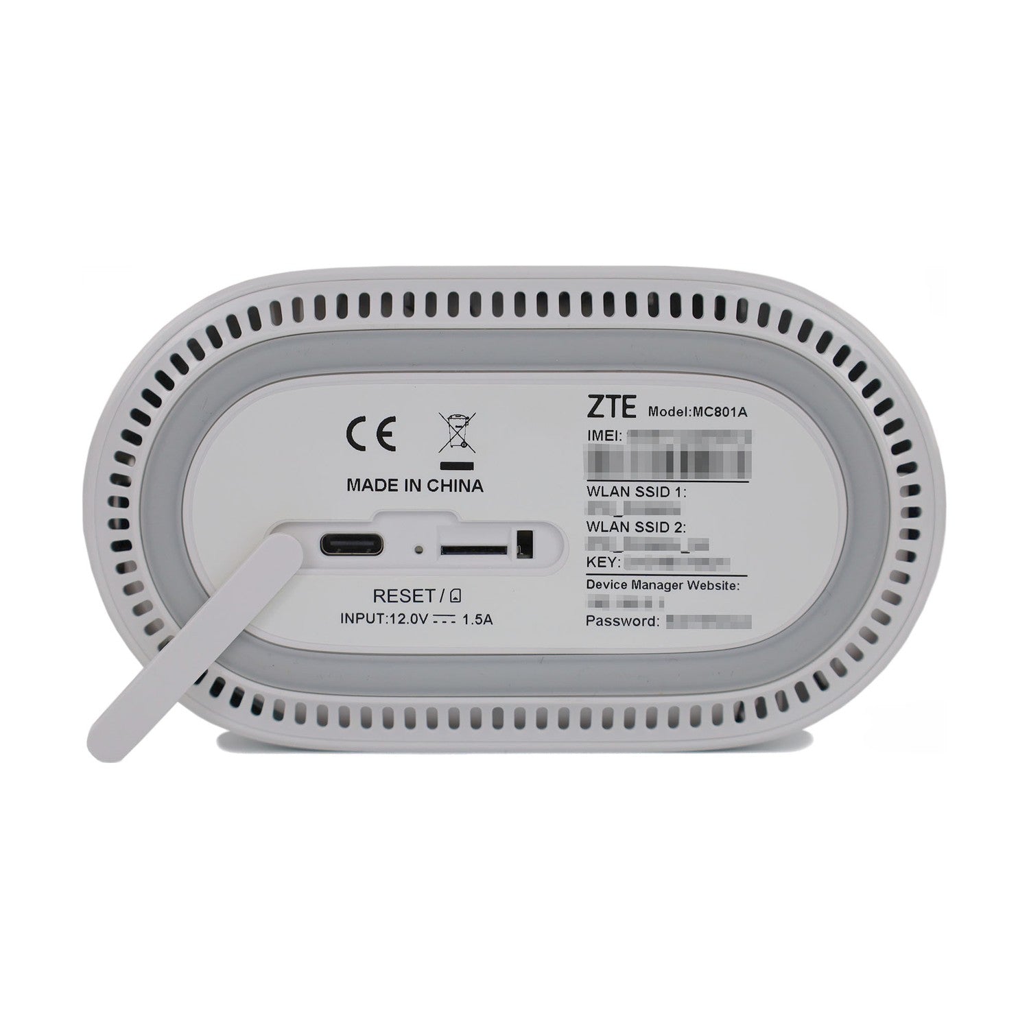 ZTE MC801A HyperBox 5G Wireless Router Unlocked WWAN 2-Port Switch