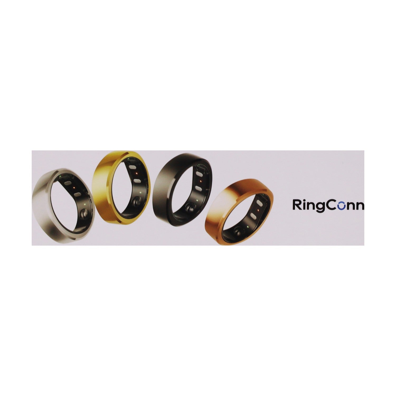 RingConn Smart Ring Gen2 Royal Gold Size 07 Bluetooth 5.0 LE für Android iOS
