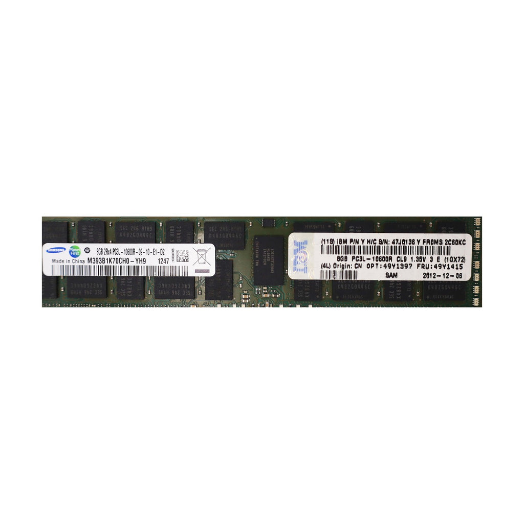 Samsung 8GB DDR3 ECC Registered PC3L-10600R Server RAM M393B1K70CH0-YH9