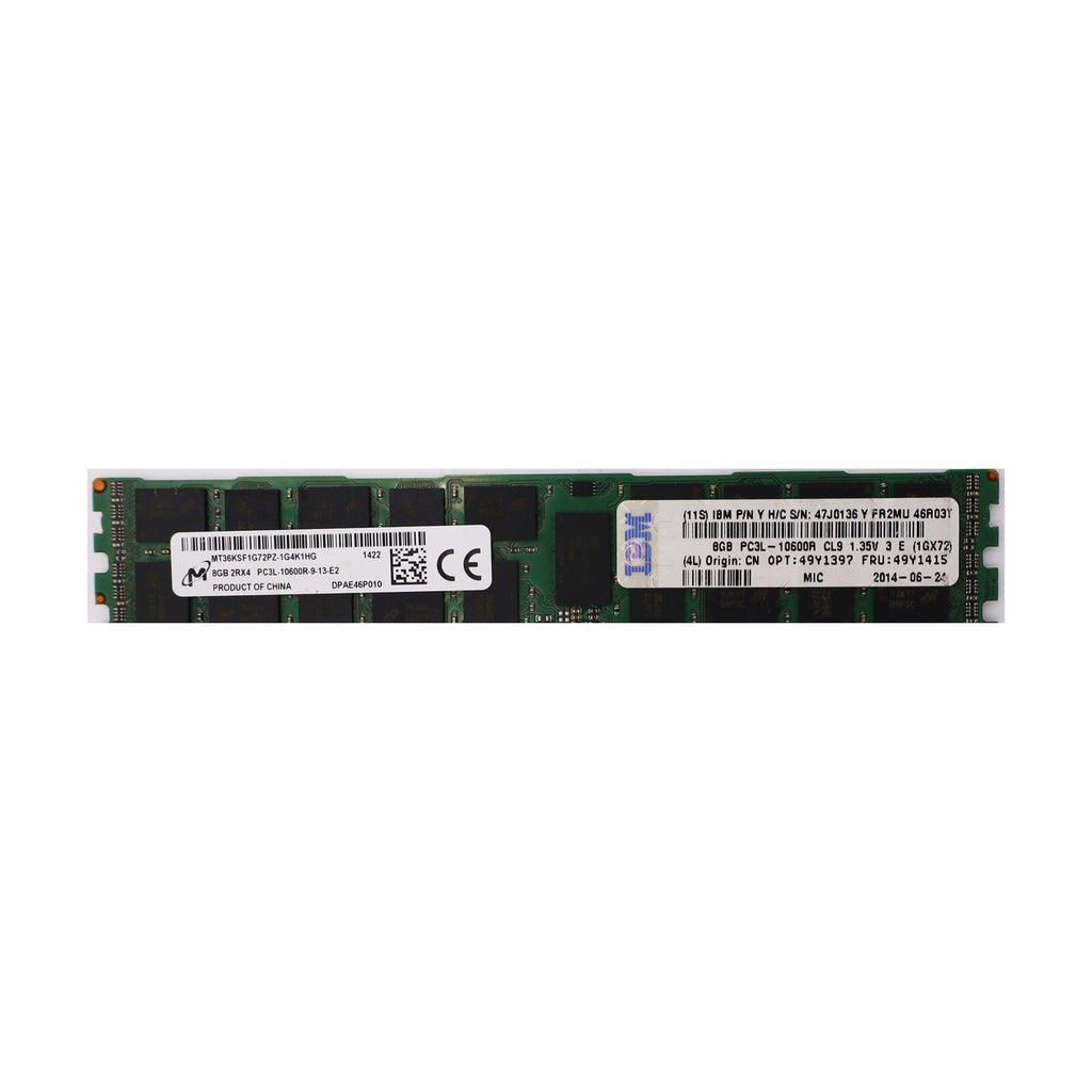Micron 8GB DDR3 ECC Registered Server RAM PC3-10600R MT36KSF1G72PZ-1G4K1HG