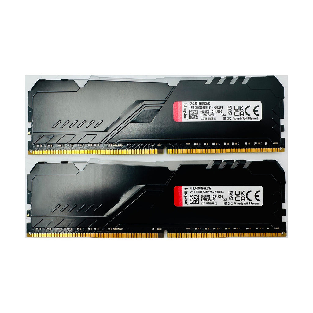 Kingston FURY Beast RGB UDIMM 32GB RAM Kit DDR4-3600 CL18-22-22 Arbeitsspeicher