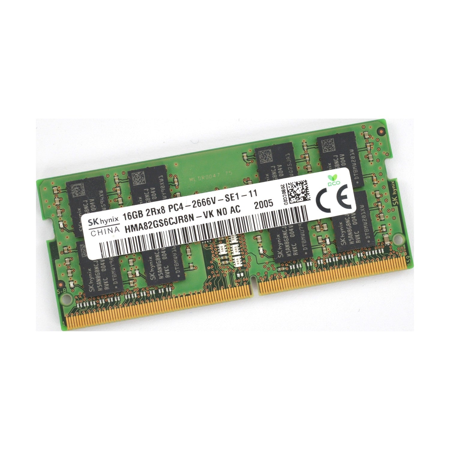 SK hynix SO-DIMM 16GB, DDR4-2666, CL19-19-19, 2RX8, HMA82GS6CJR8N-VK