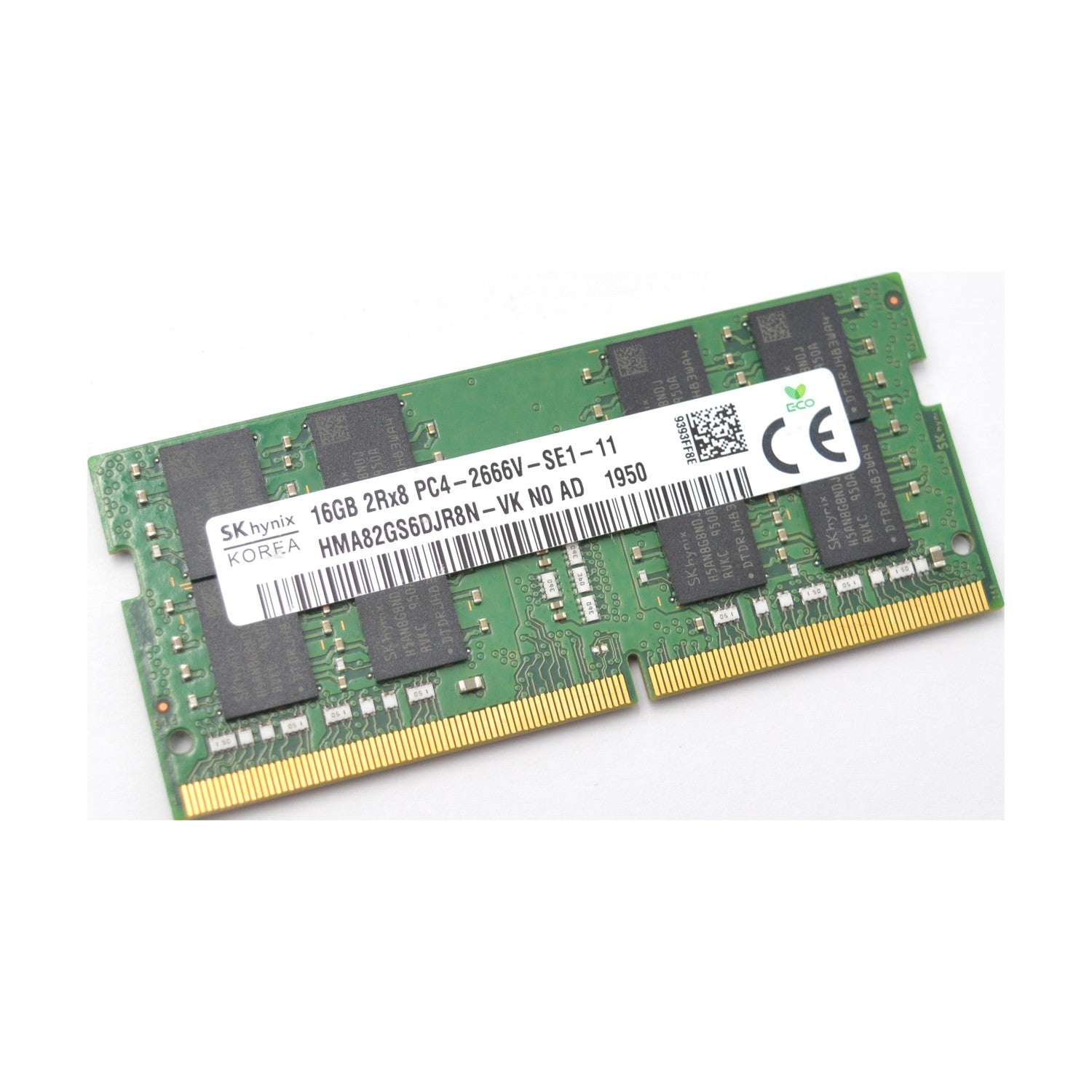 SK hynix SO-DIMM 16GB, DDR4-2666, CL19-19-19-32, HMA82GS6DJR8N-VK