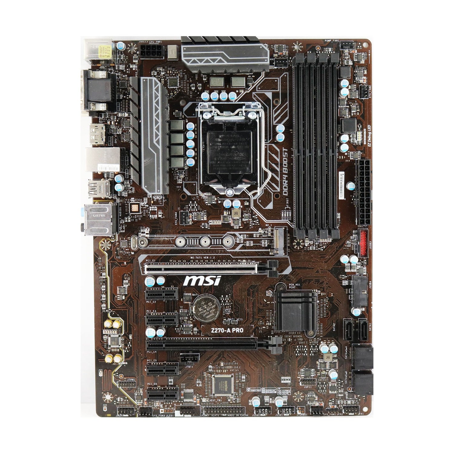 MSI Z270-A PRO Mainboard LGA1151 2x PCIe DDR4 Z270 ATX