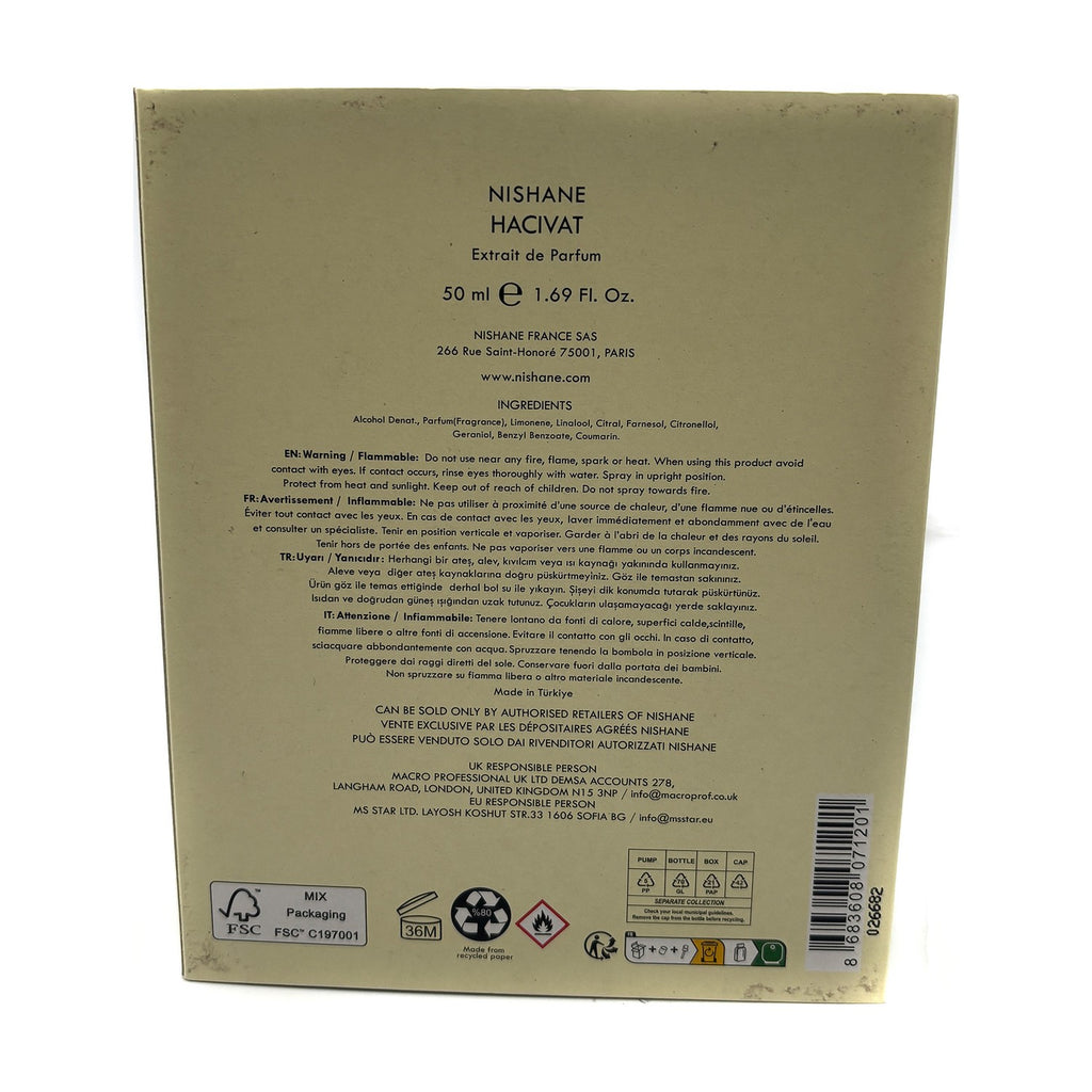 Nishane Hacivat Extrait de Parfum 50 ml