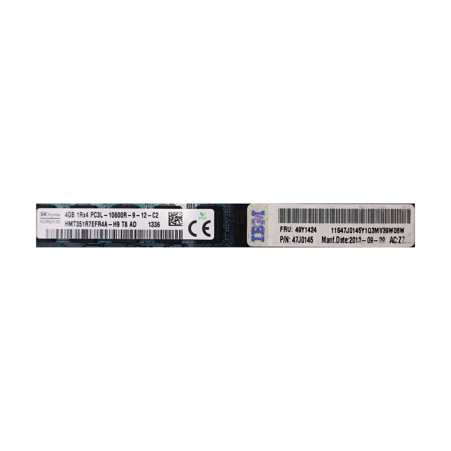 SK hynix 4GB DDR3 RAM SDRAM DDR3-1333 PC3L-10600R Arbeitsspeicher