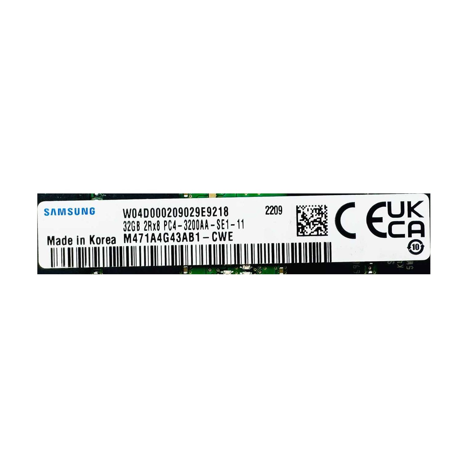Samsung M471A4G43AB1-CWE 32 GB 1x32GB DDR4-3200 MHz 260-pin SO-DIMM