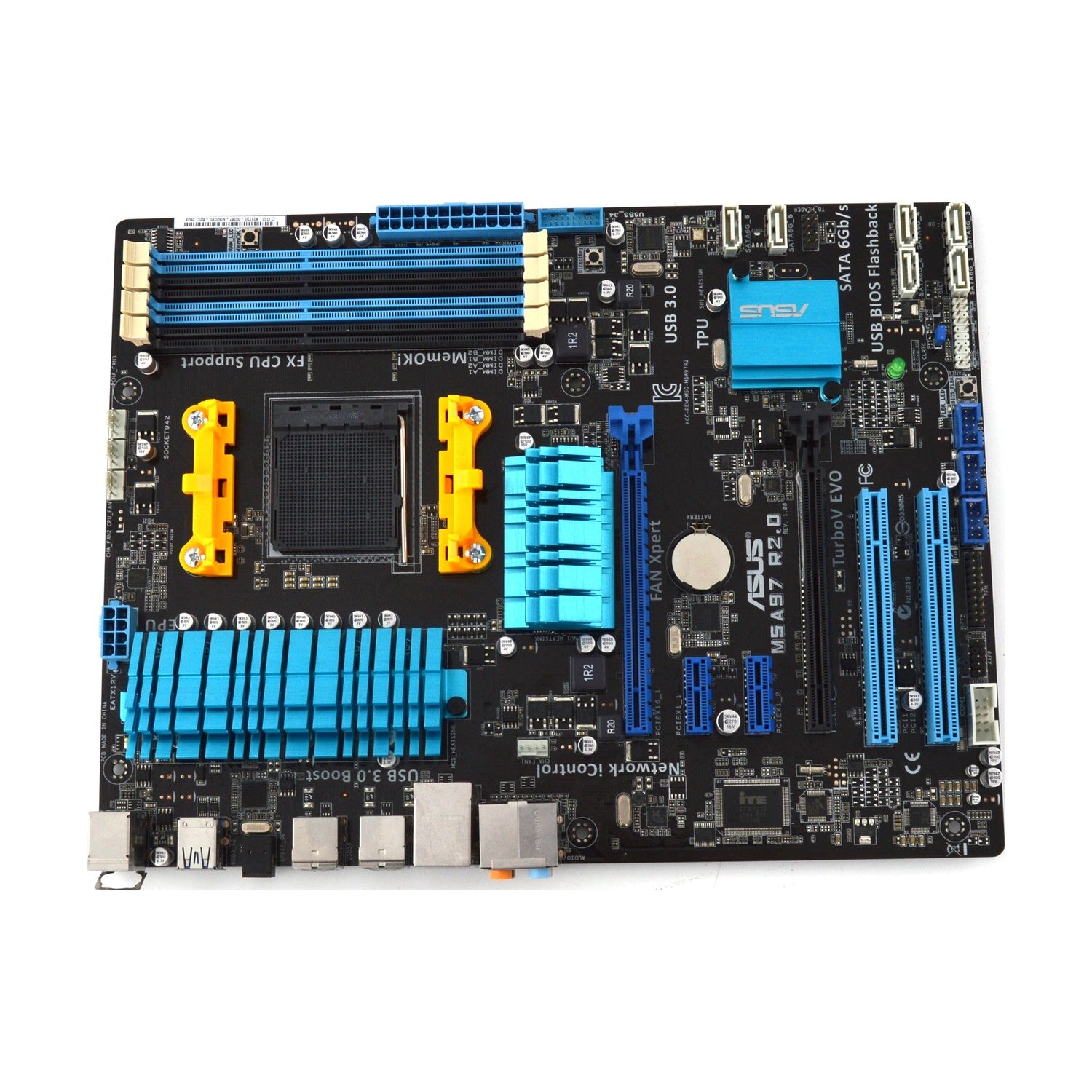 Asus M5A97 R2.0 Mainboard Sockel AM3+ ATX AMD 970/SB950 4X DDR3 Speicher