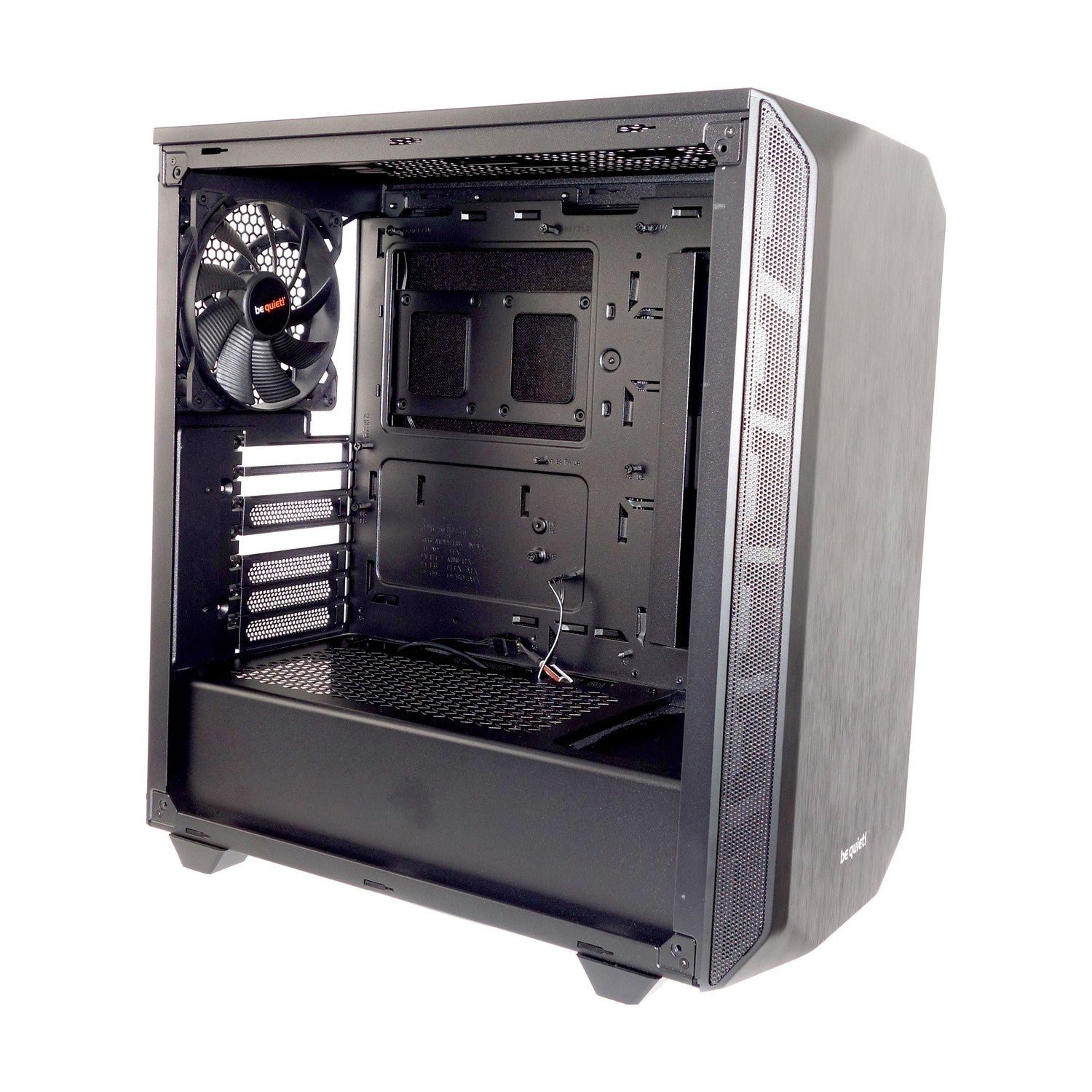 be quiet! Pure Base 500 PC Gehäuse Schwarz ATX Midi Tower schallgedämmt