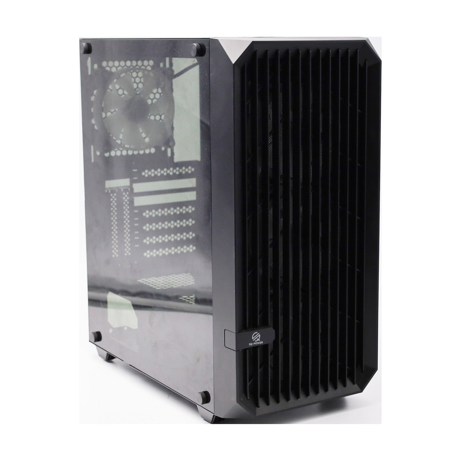 SQ-Tower 06T V2 RGB Gaming Gehäuse ATX TG Mesh Front 4x ARGB Lüfter