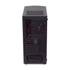Aerocool PRIME ATX PC-Gehäuse ARGB Dreifach-Front Gehärtetes Glas Lüfter 12cm