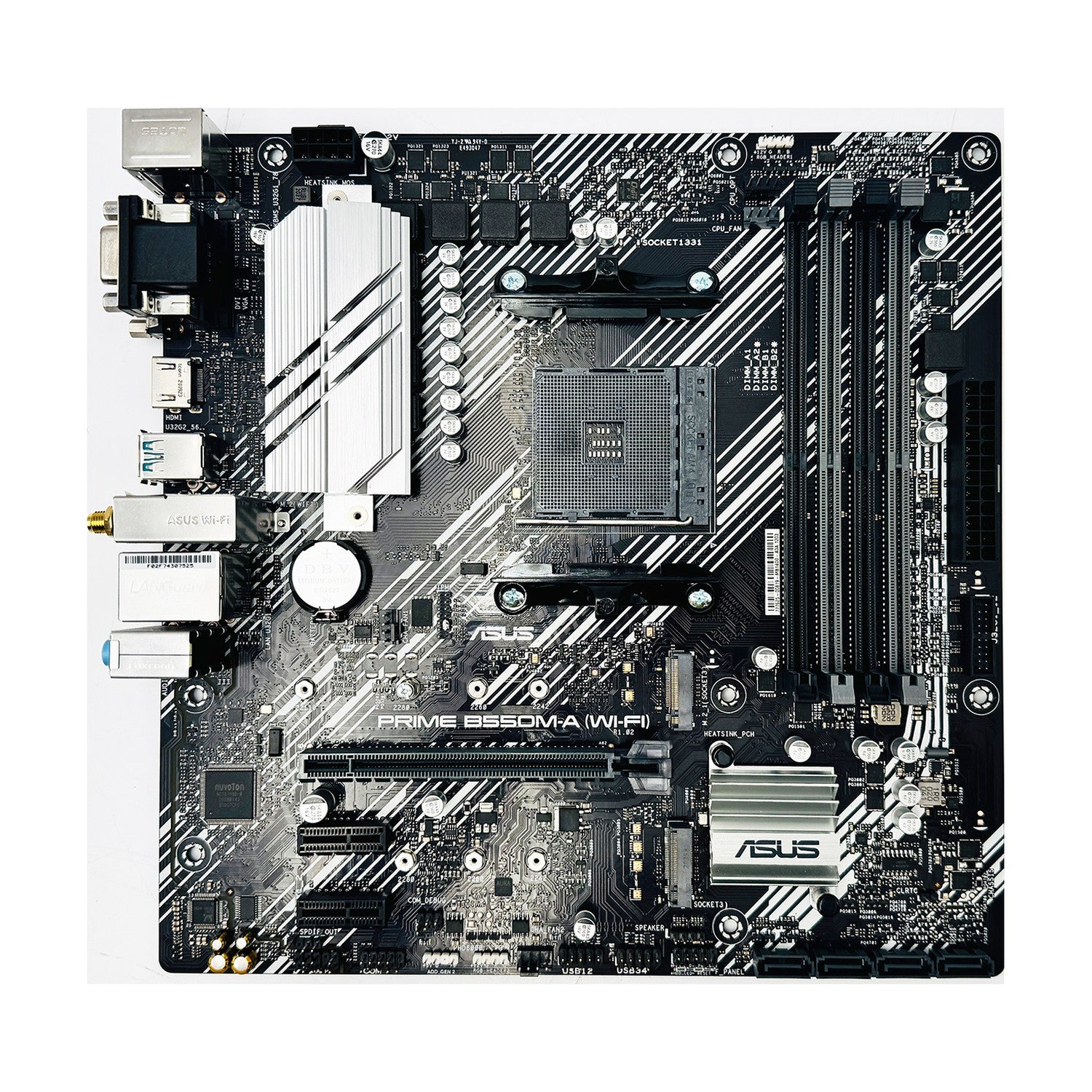 ASUS Prime B550M-A WI-FI AMD AM4 Mainboard microATX DDR4
