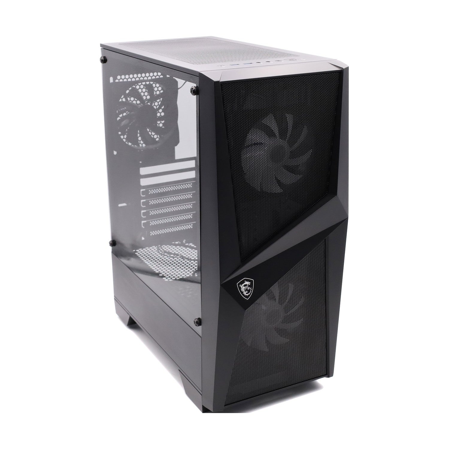 MSI MAG Forge 100R ATX Gaming Gehäuse RGB Tempered Glass Mid Tower