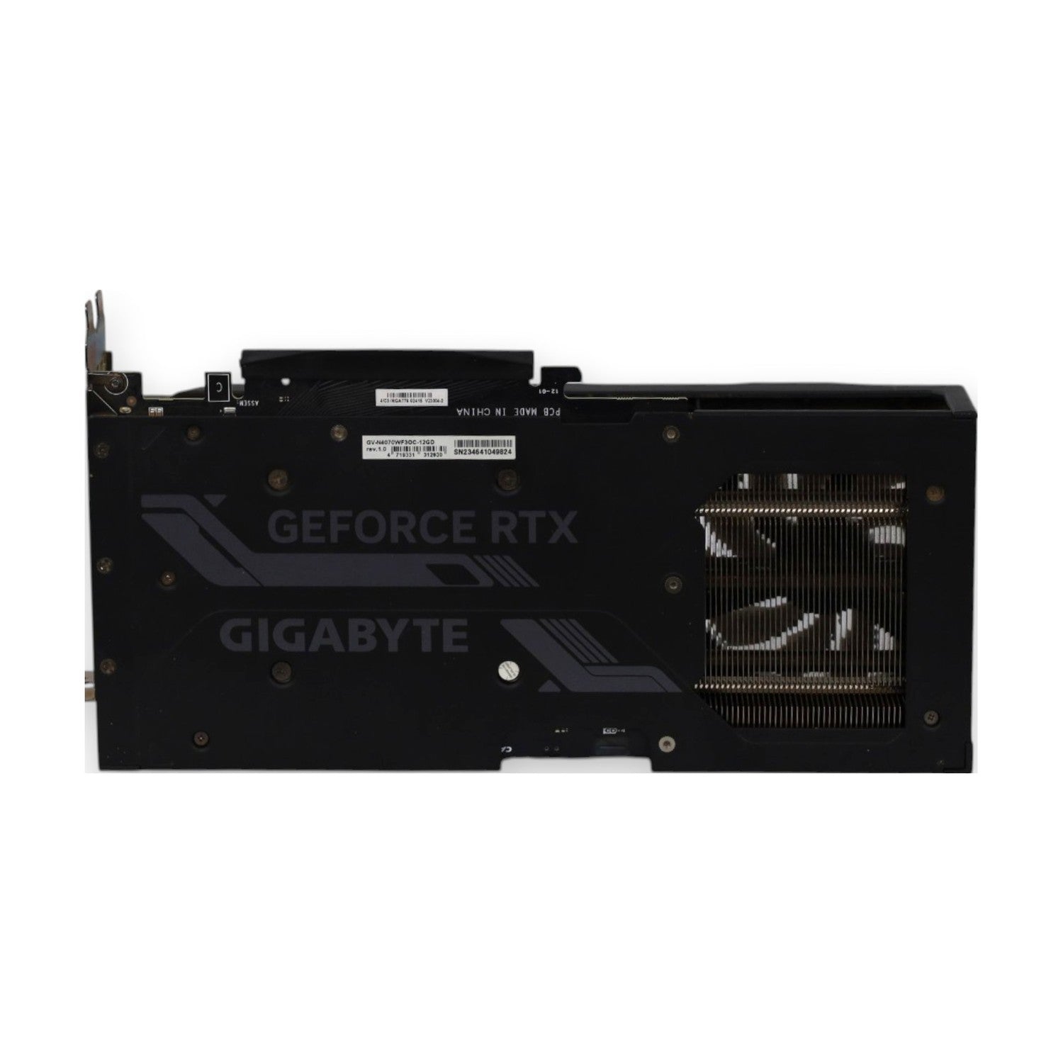 GIGABYTE GeForce RTX 4070 WINDFORCE OC 12GB Grafikkarte 12GB DDRX6 21Gbps