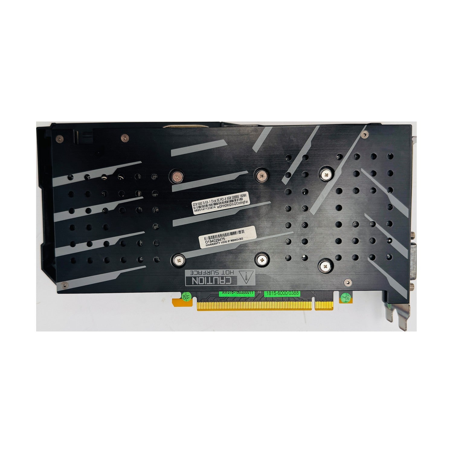 KFA2 GeForce GTX 1660 Ti EX 1-Click Grafikkarte OC 6GB GDDR6 DVI HDMI DP